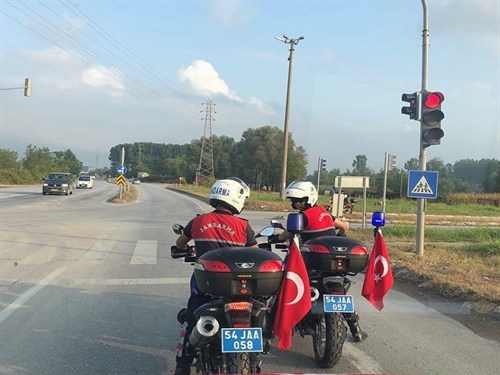 Motosikletli Jandarma Asayiş Timi
